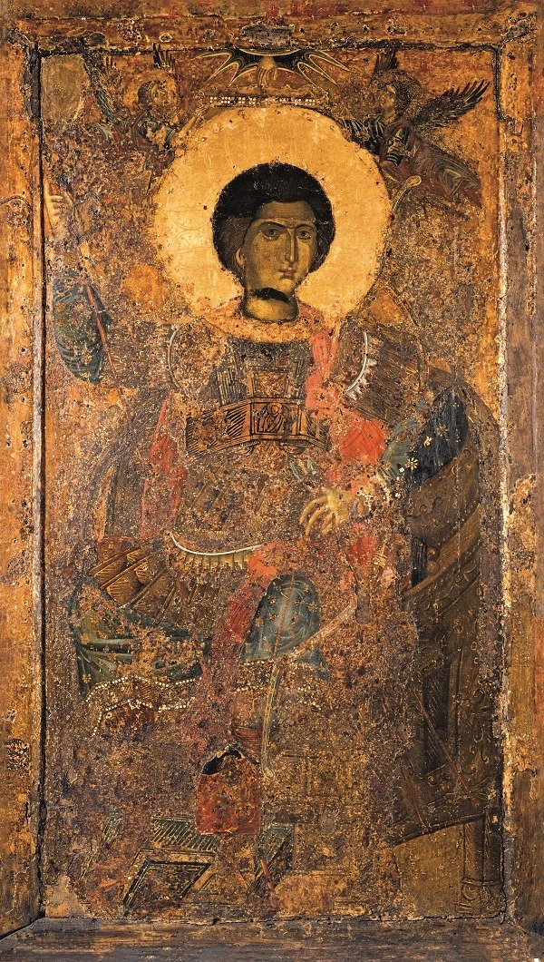 Άγιος Γεώργιος - Θαυματουργή Εικόνα στη Μονή Ξενοφώντος Αγίου Όρους - Saint George The Miraculous Icon at Xenophontos Monastery on Mount Athos